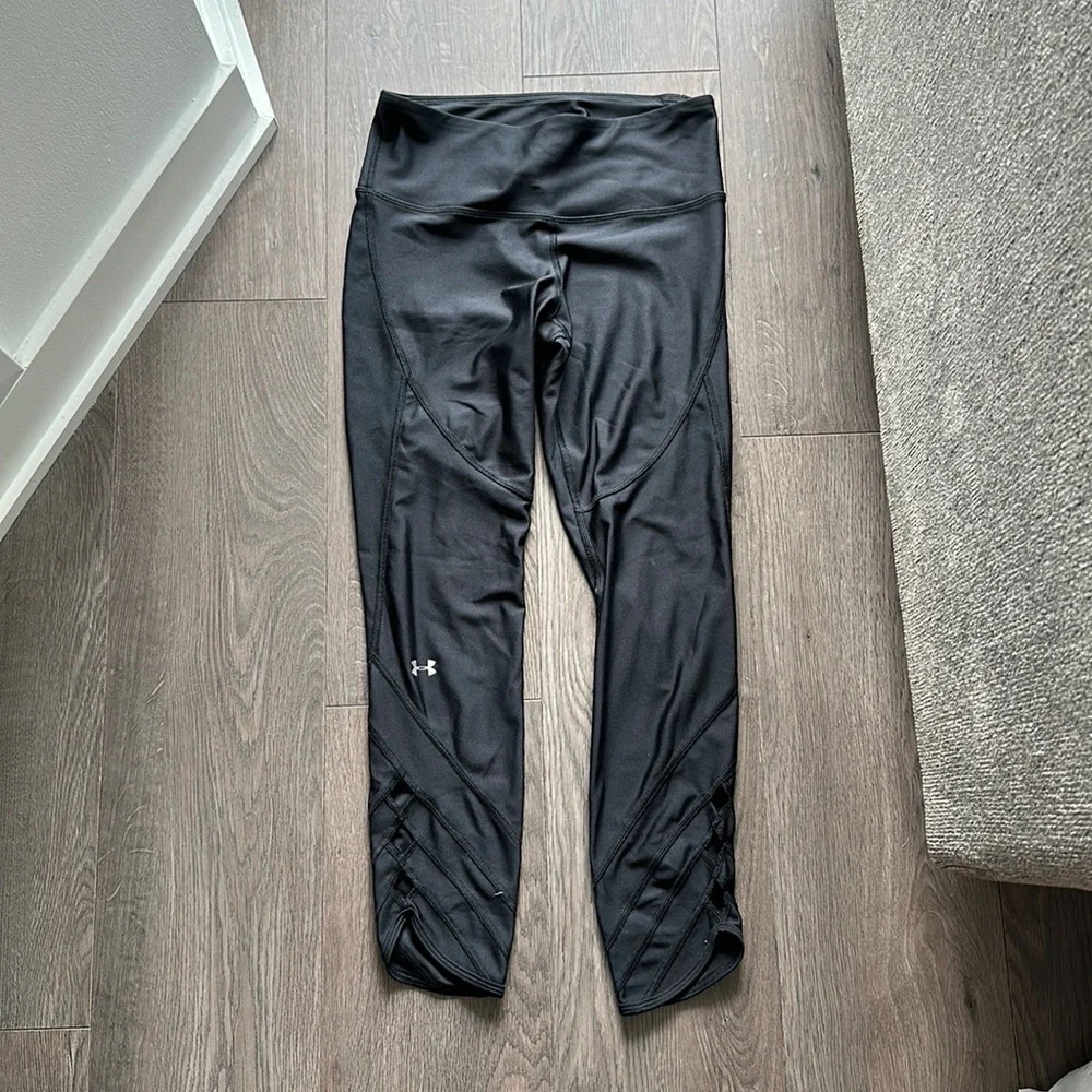 Black workout leggings - Picture 1 of 4